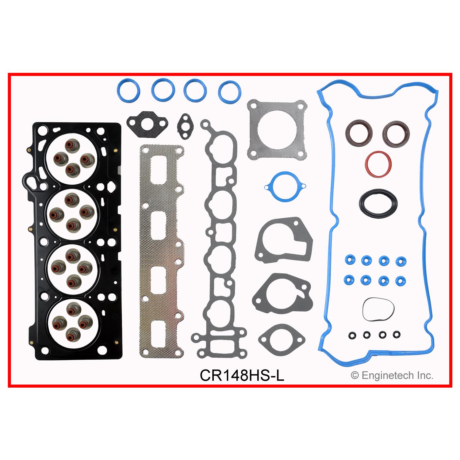 Enginetech CR148HS-L Gasket Set - Head
