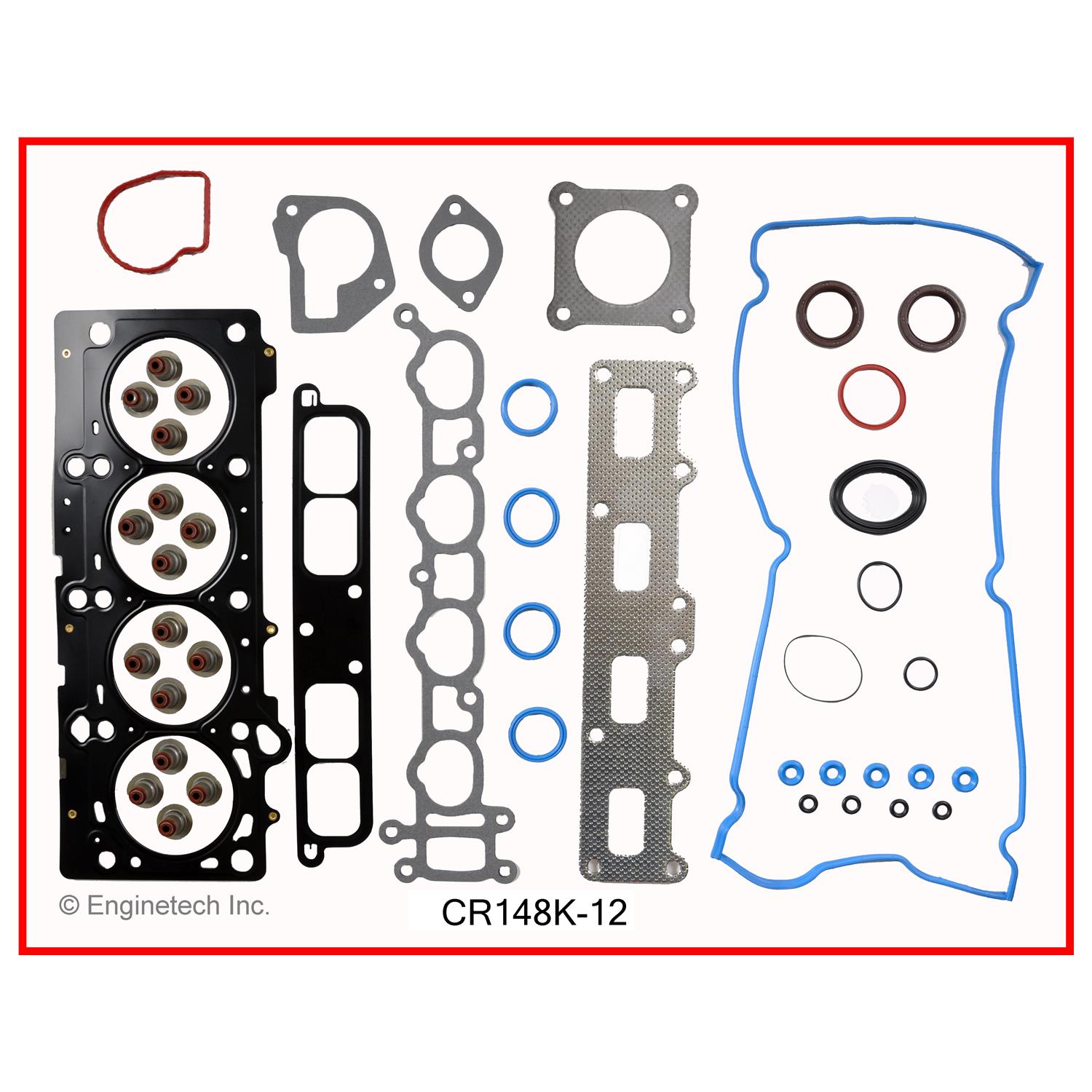 Enginetech CR148K-12 Gasket Set - Full