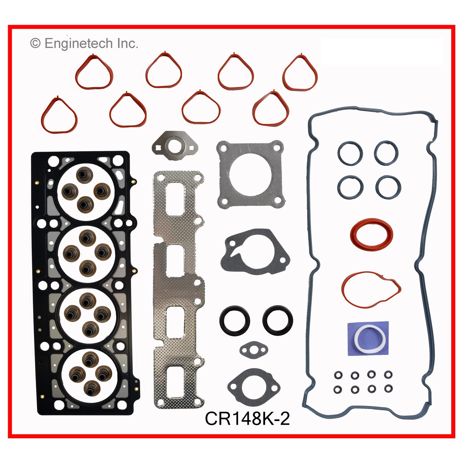 Enginetech CR148K-2 Gasket Set - Full