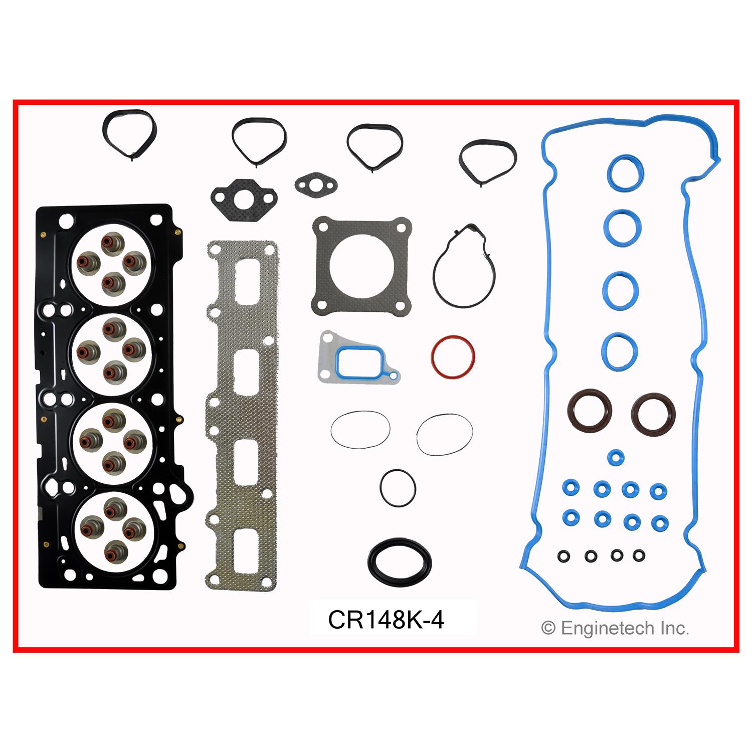 Enginetech CR148K-4 Gasket Set - Full