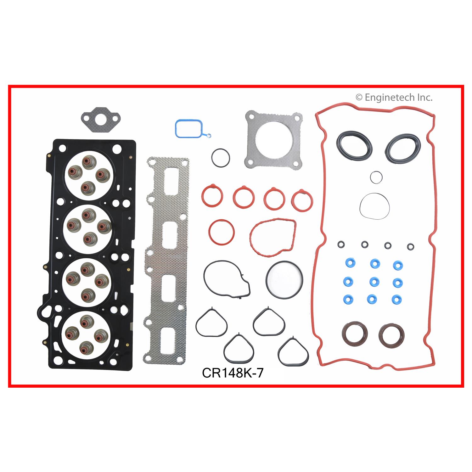 Enginetech CR148K-7 Gasket Set - Full