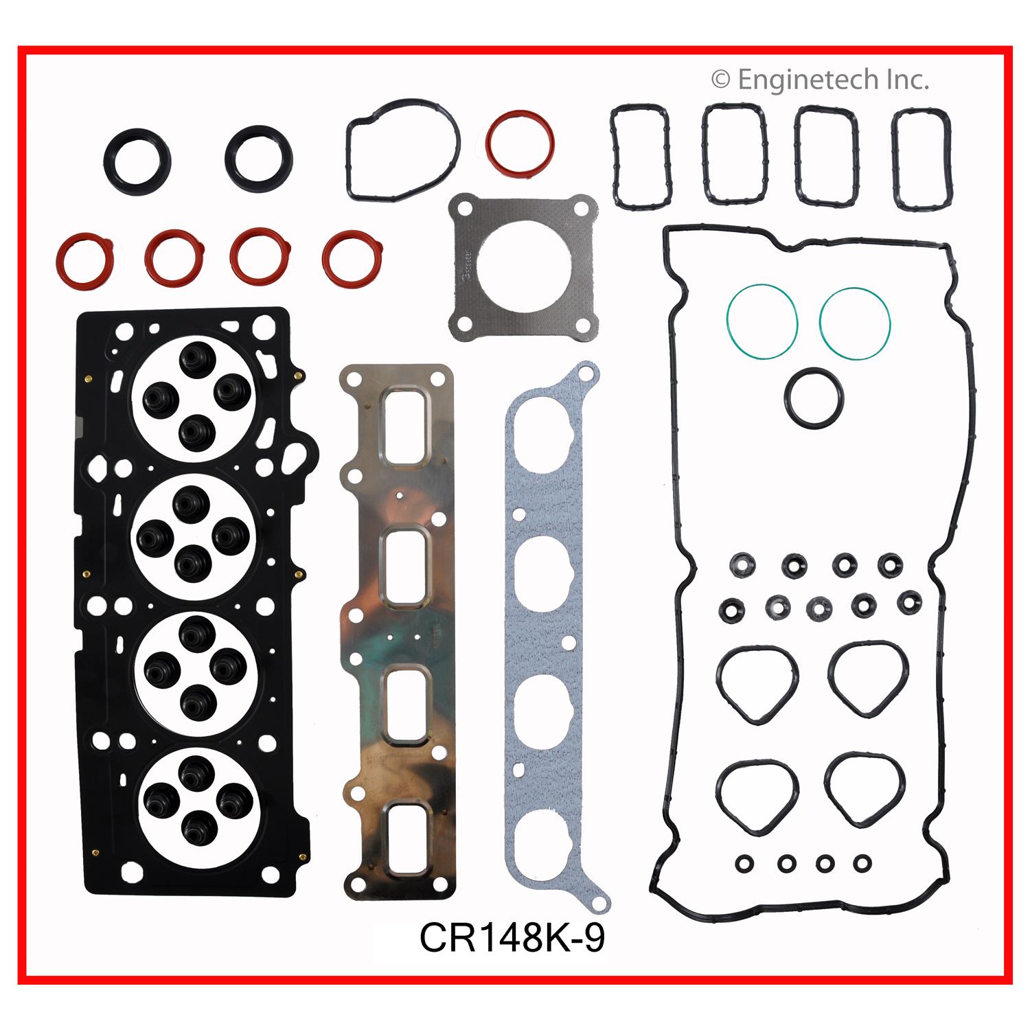 Enginetech CR148K-9 Gasket Set - Full