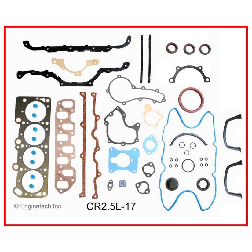Enginetech CR2.5L-17 Gasket Set - Full