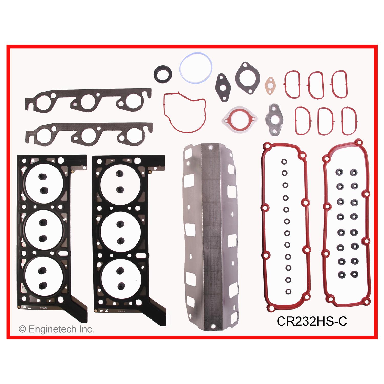 Enginetech CR232HS-CWB Gasket Set - Head
