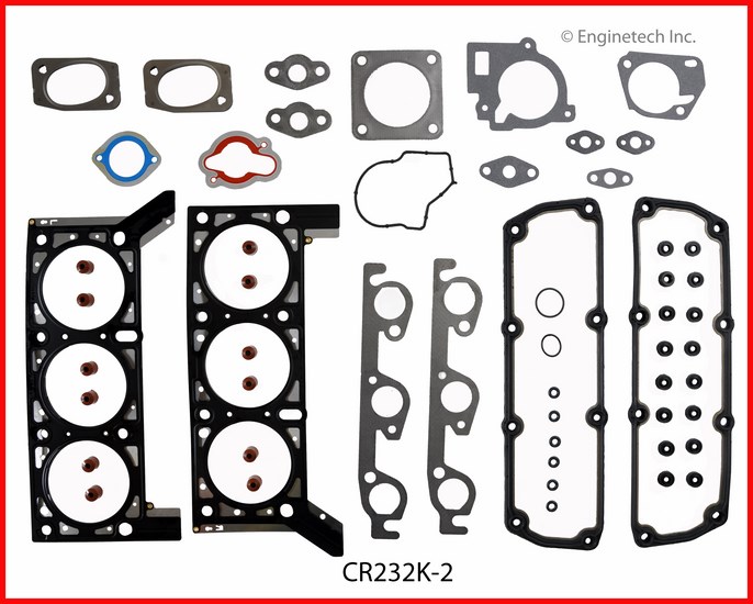 Enginetech CR232K-2 Gasket Set - Full