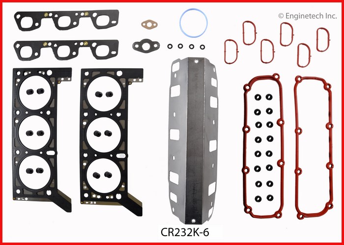 Enginetech CR232K-6 Gasket Set - Full