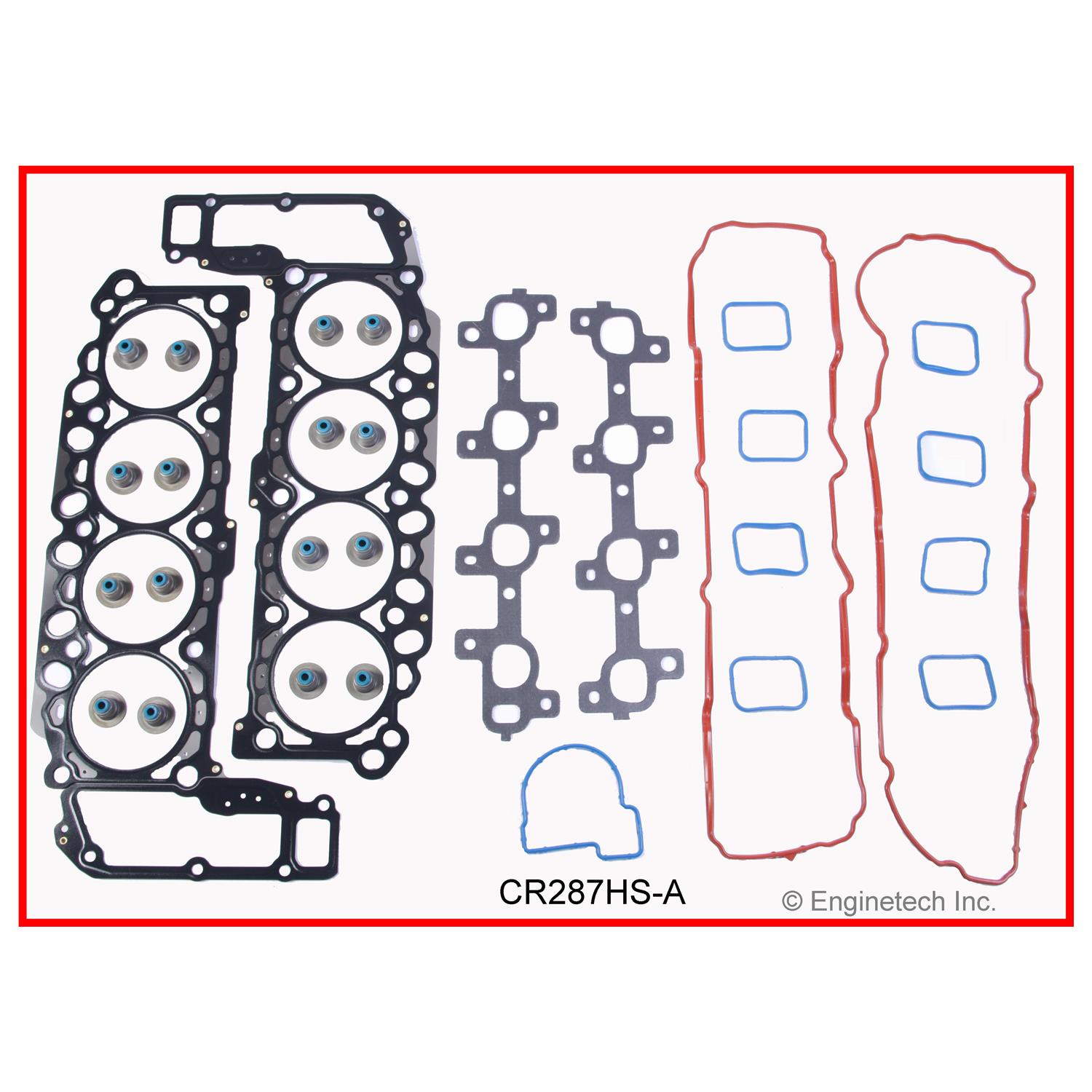 Enginetech CR287HS-AWB Gasket Set - Head