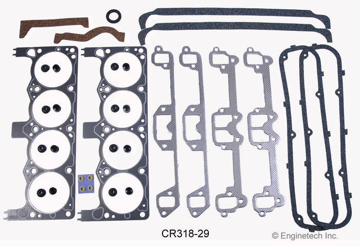 Enginetech CR318-29 Gasket Set - Full