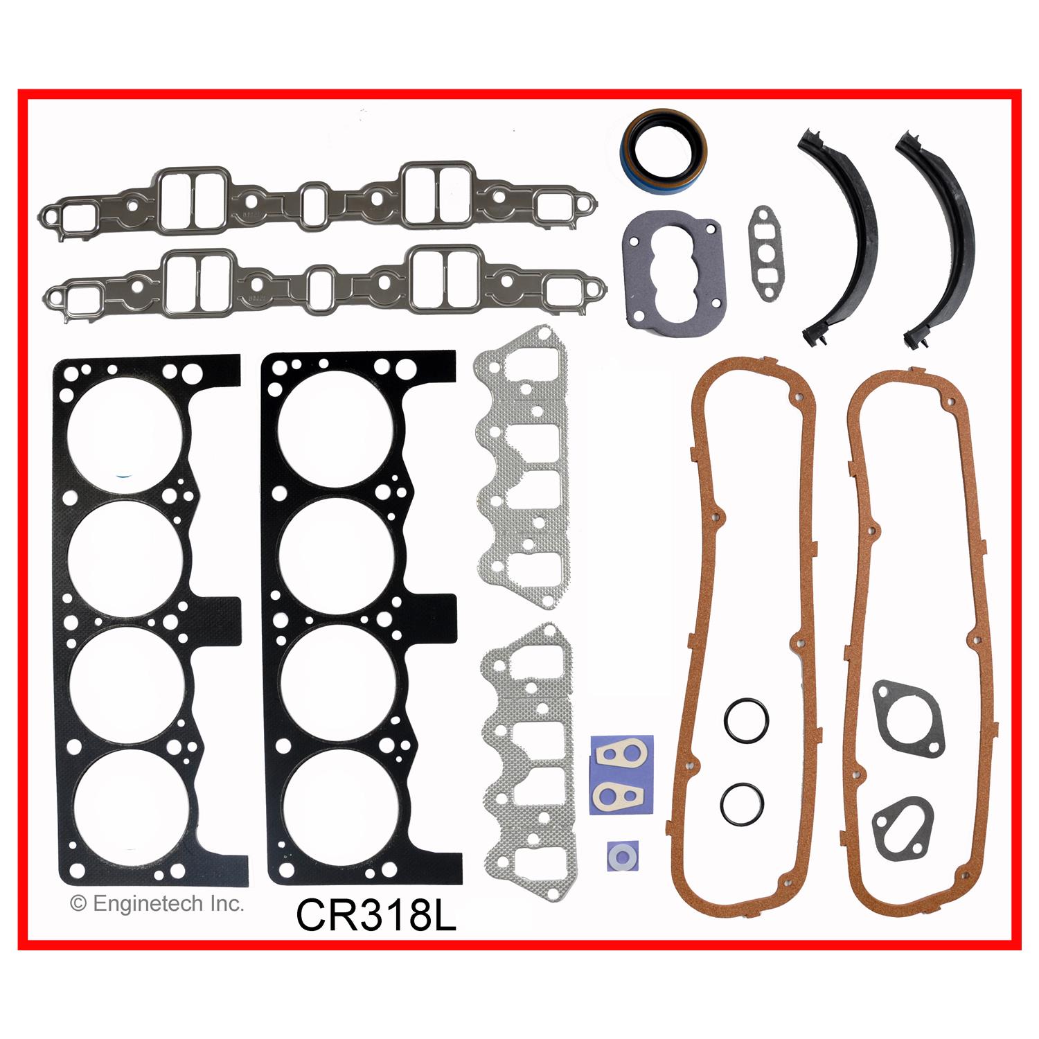 Enginetech CR318L Gasket Set - PER