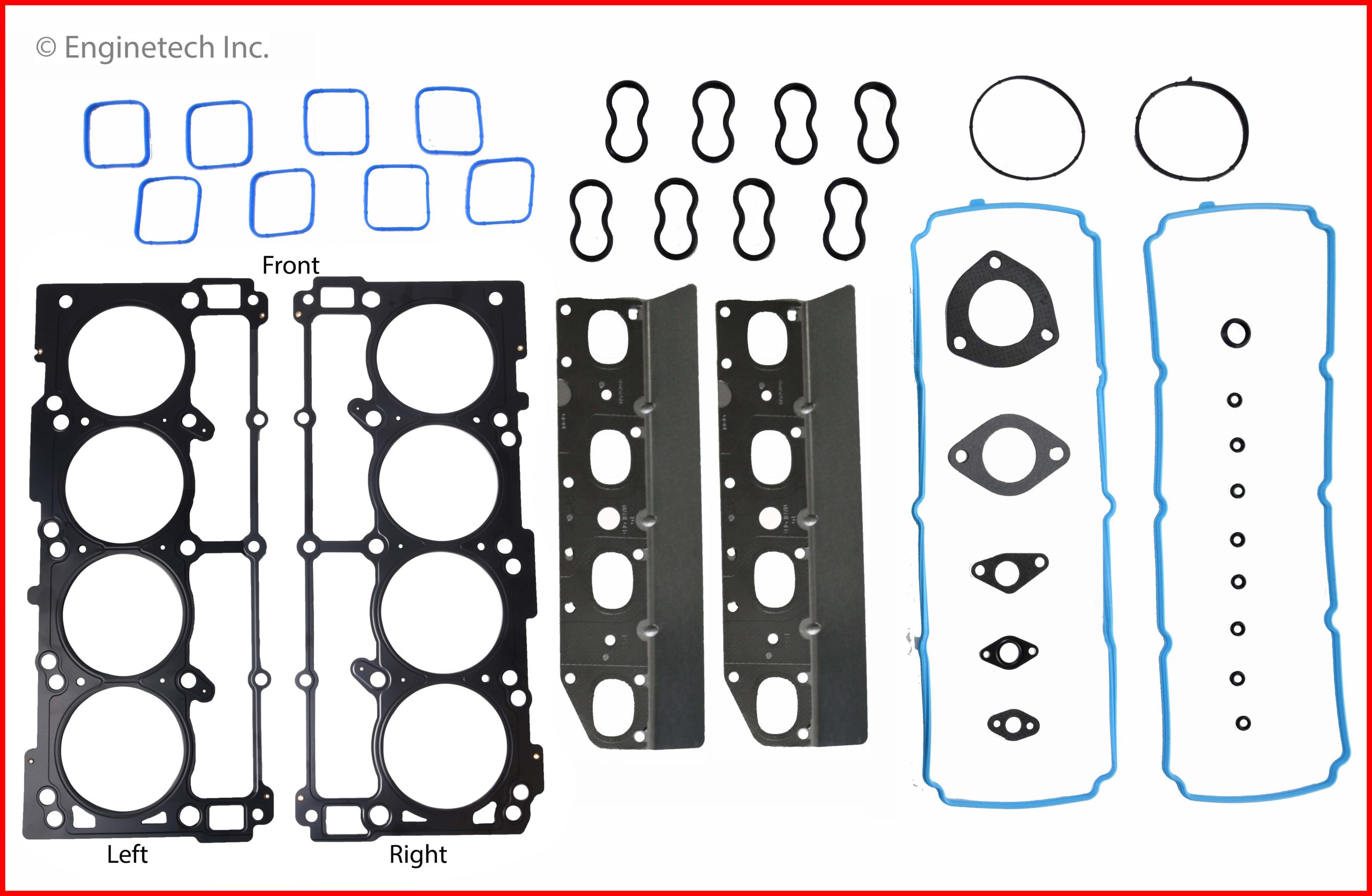 Enginetech CR345HS-CWB Gasket Set - Head