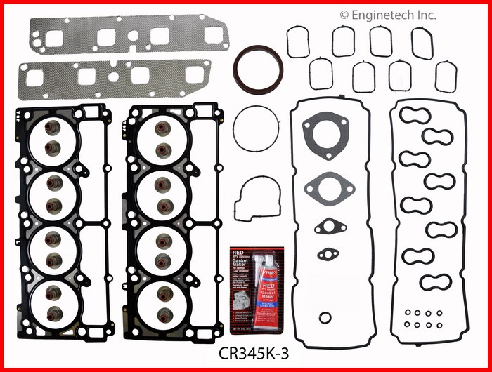 Enginetech CR345K-3 Gasket Set - Full