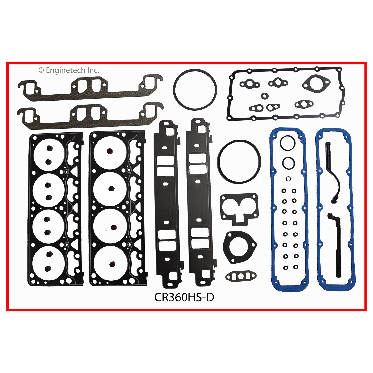 Enginetech CR360HS-D Gasket Set - Head