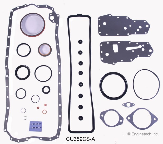 Enginetech CU359CS-A Gasket Set - Lower