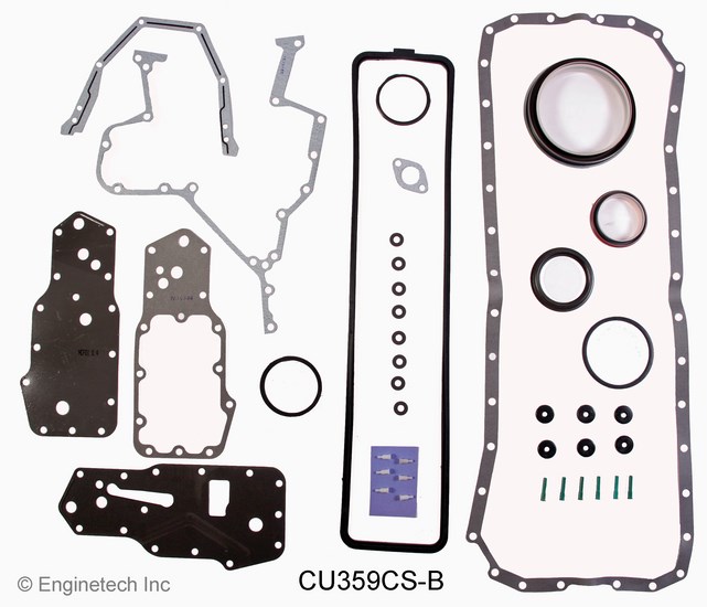 Enginetech CU359CS-B Gasket Set - Lower