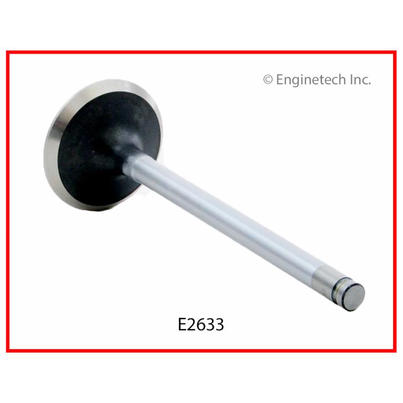 Enginetech E2633 Valve - Exhaust (O/S Stem And Head)