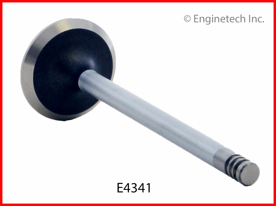 Enginetech E4341B Valve - Exhaust (O/S Stem And Head) - Bulk Pack of 80