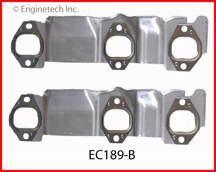 Enginetech EC189-B Gasket - Exhaust
