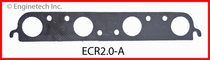 Enginetech ECR2.0-A Gasket - Exhaust