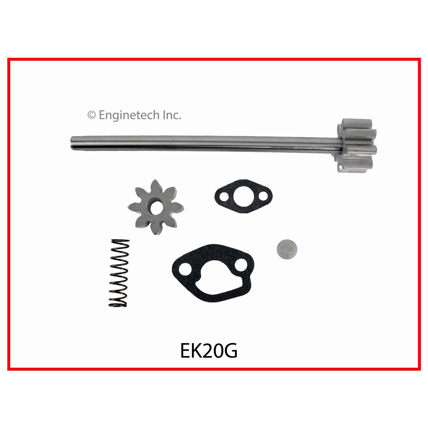 Enginetech EK20G Oil Pump Repair Kit