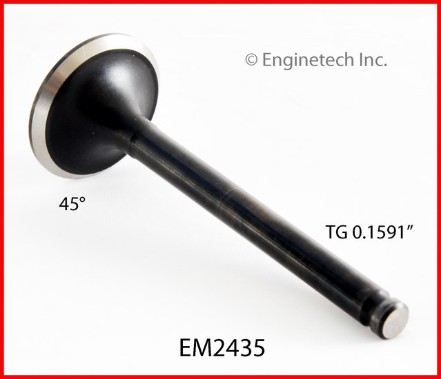 Enginetech EM2435 Valve - Exhaust