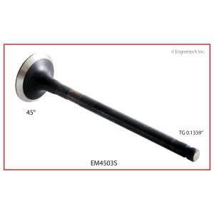 Enginetech EM4503S Valve - Exhaust