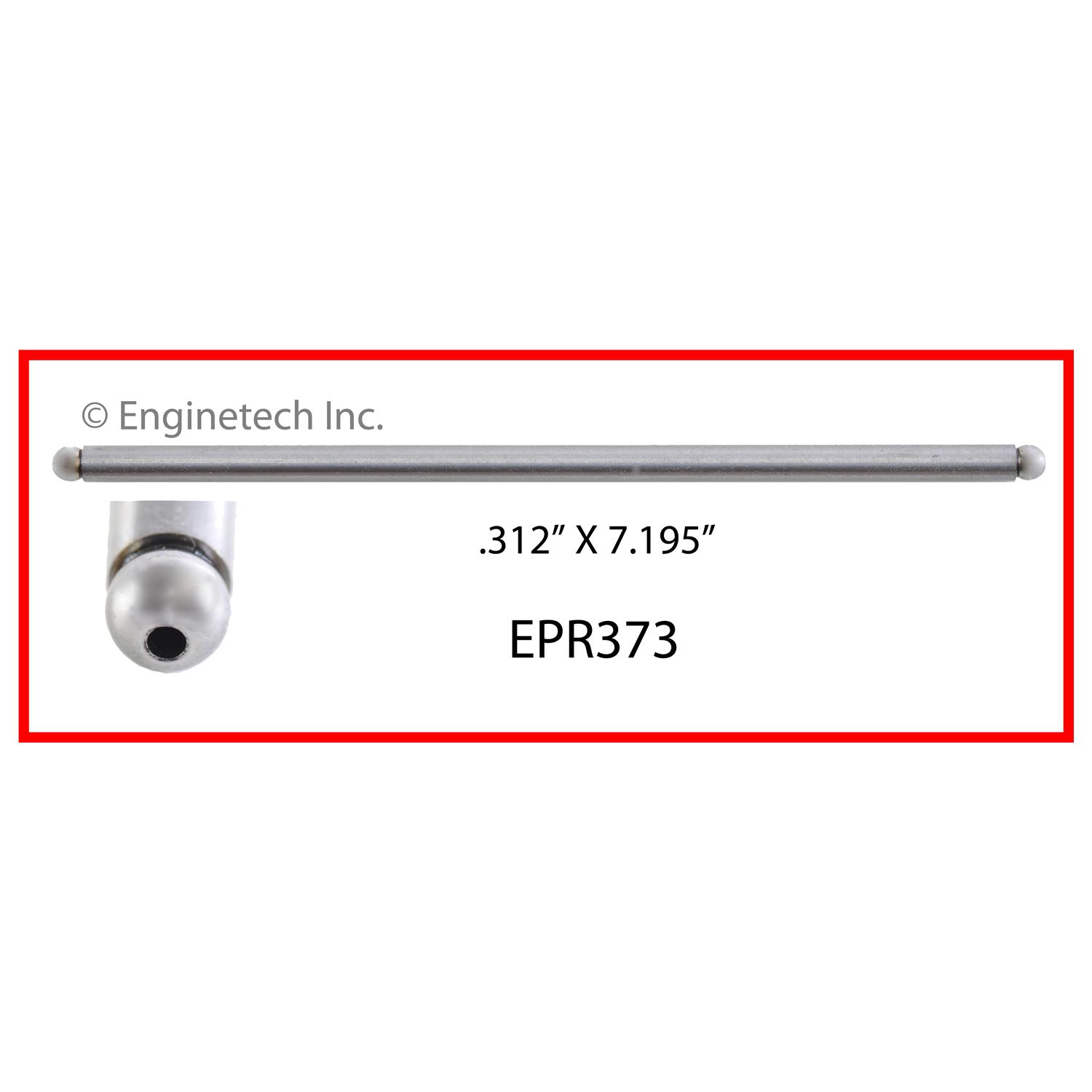 Enginetech EPR373-16 Push Rod