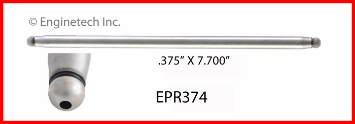 Enginetech EPR374 Push Rod