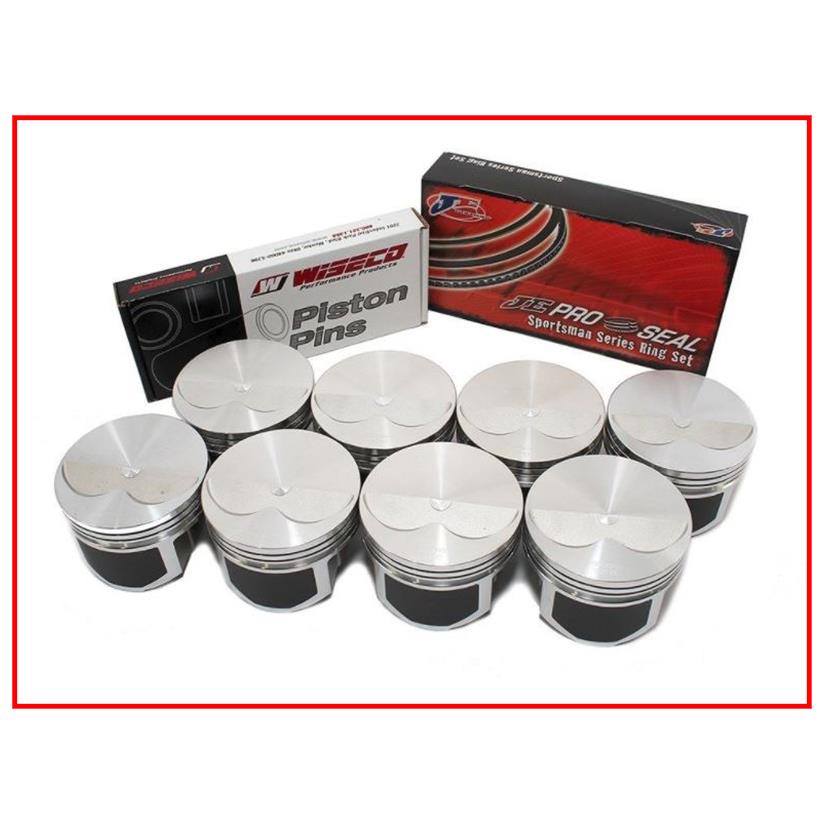 Enginetech ET-PTS504A4 Piston Set - 8 Pistons