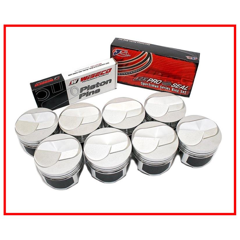 Enginetech ET-PTS522A3 Piston Set - 8 Pistons
