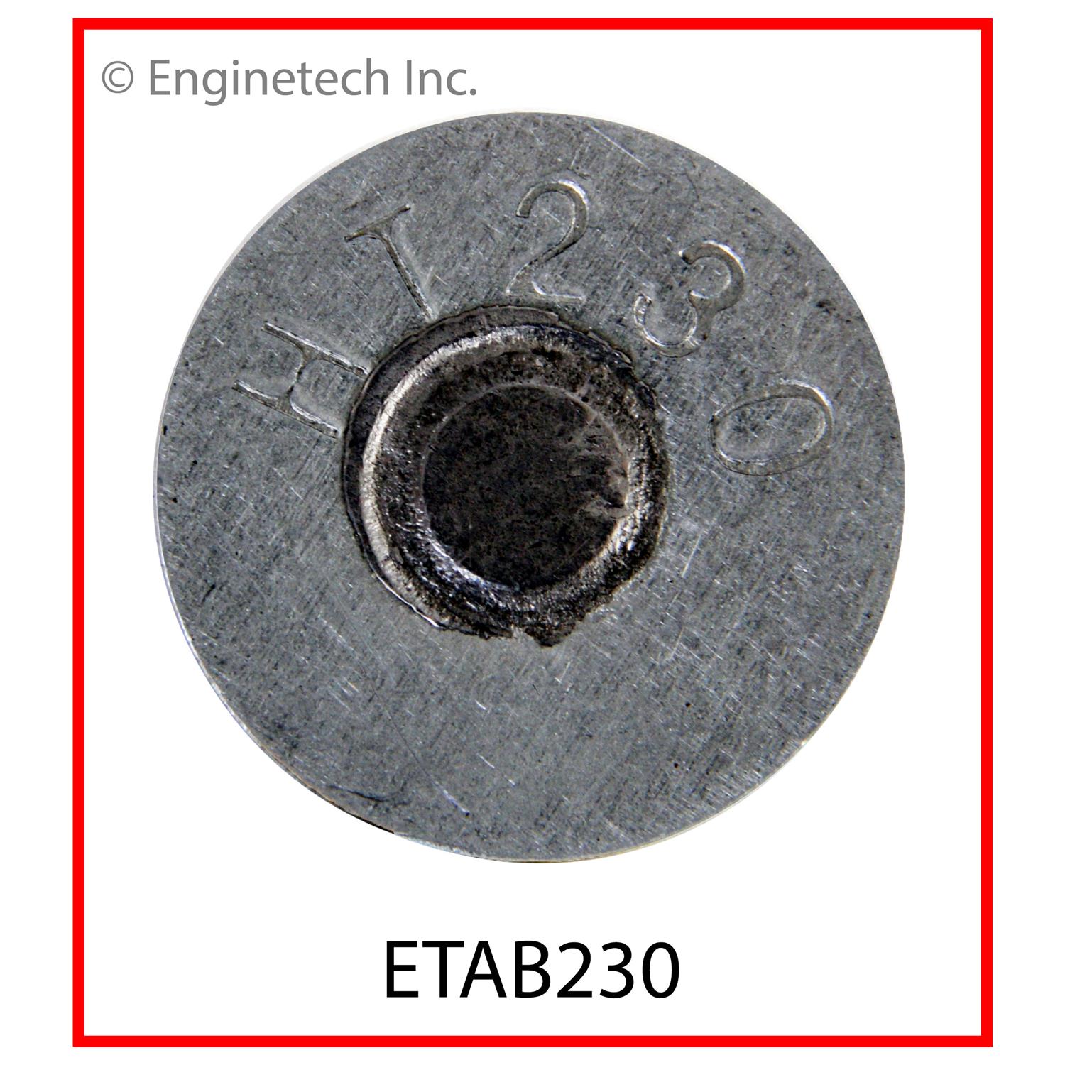 Enginetech ETAB230-25 Heat Tab (25 pack) 230° F Use PX25909 for Mounting