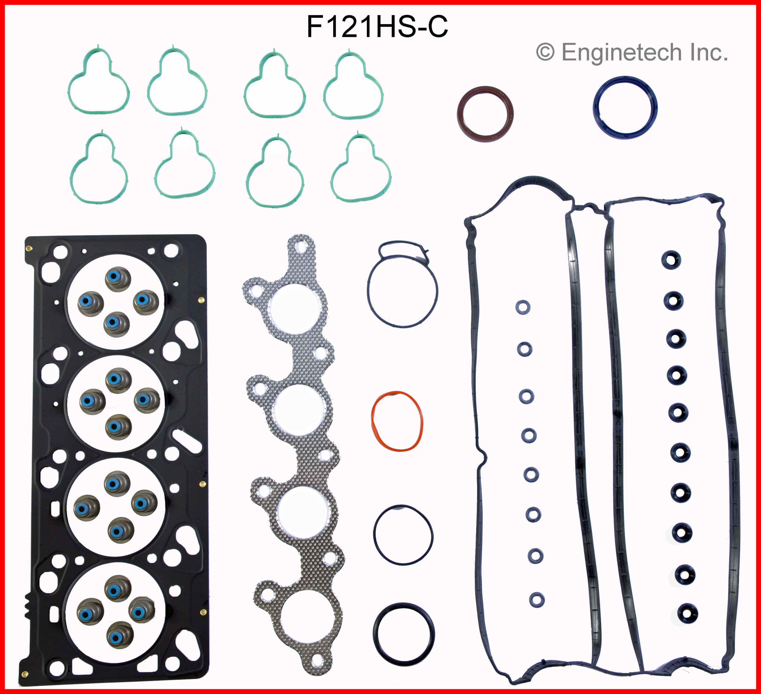 Enginetech F121HS-C Gasket Set - Head