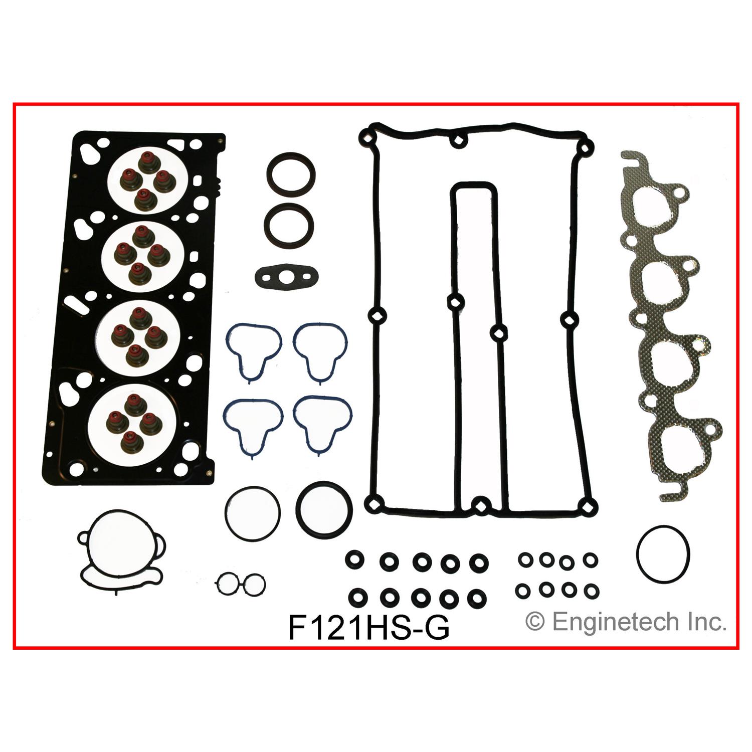 Enginetech F121K-4 Gasket Set - Full