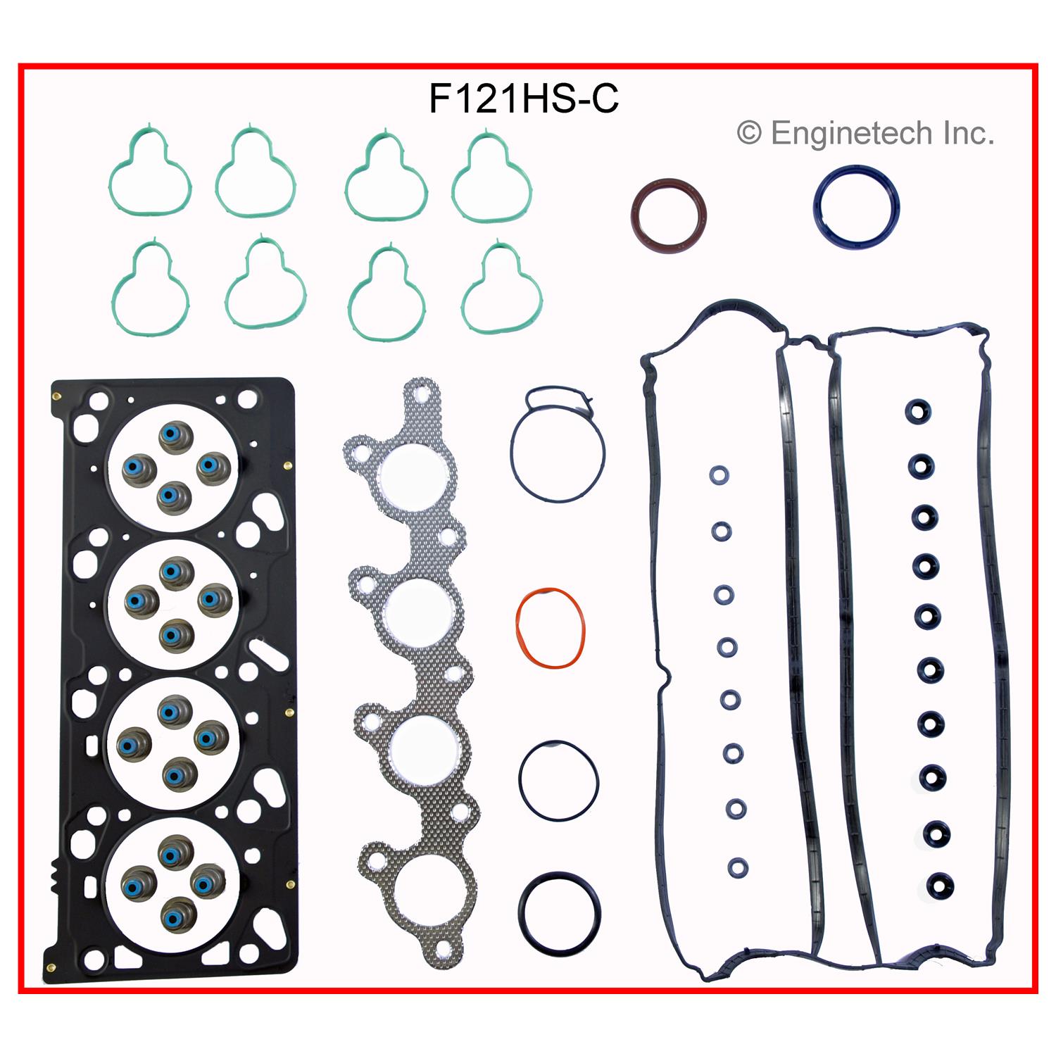 Enginetech F121K-8 Gasket Set - Full