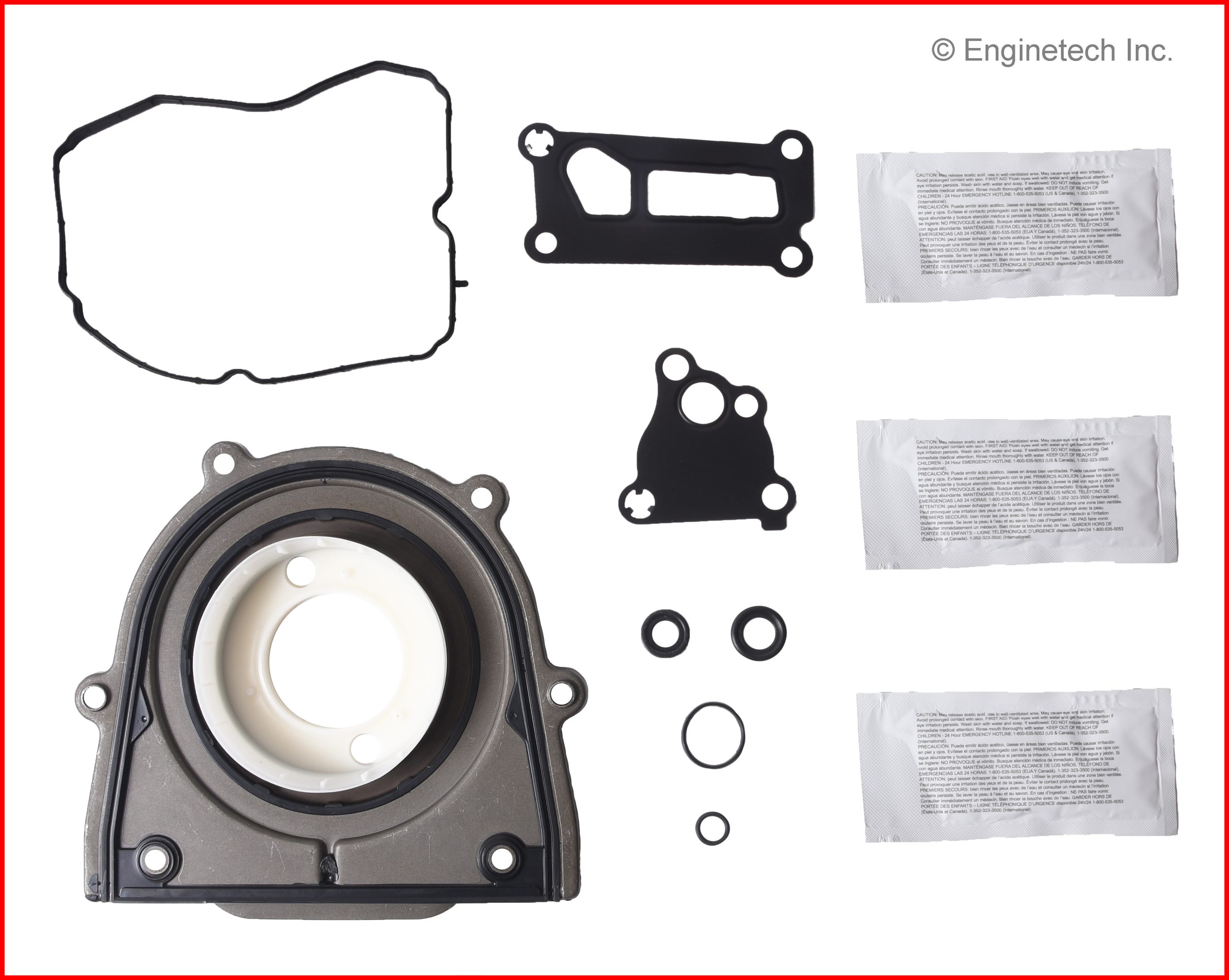 Enginetech F122CS Gasket Set - Lower