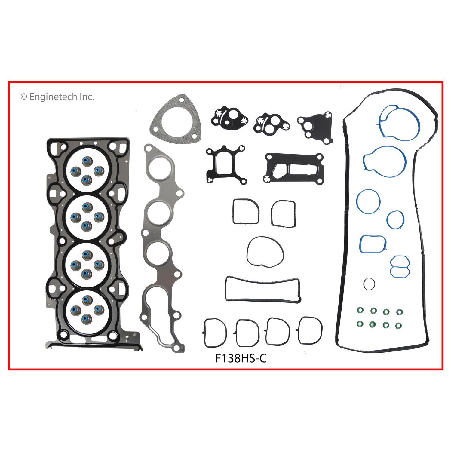 Enginetech F138HS-CWB Gasket Set - Head