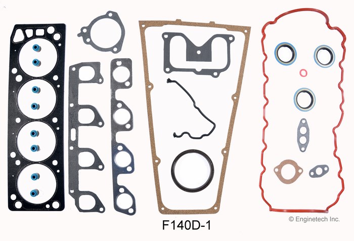 Enginetech F140D-1 Gasket Set - Full