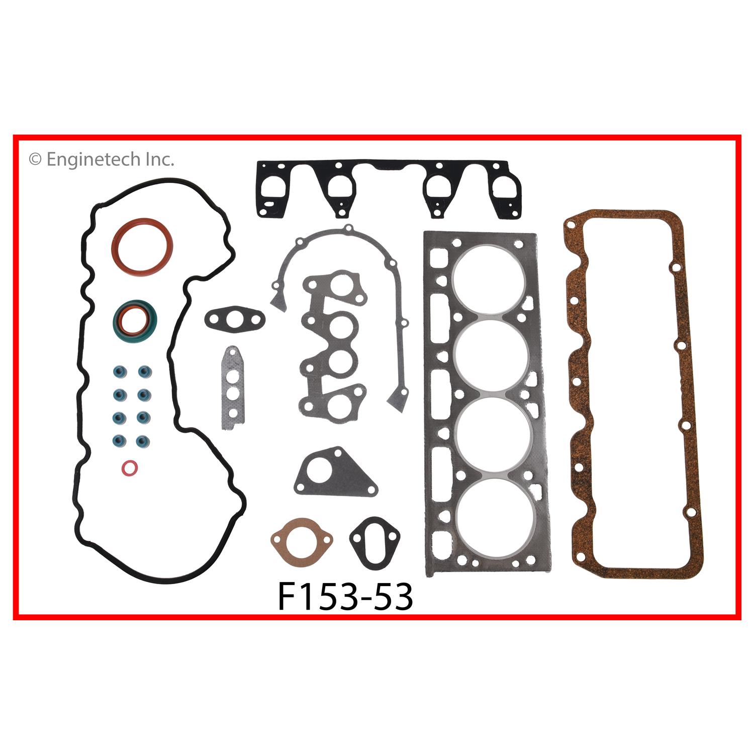 Enginetech F153-53 Gasket Set - Full