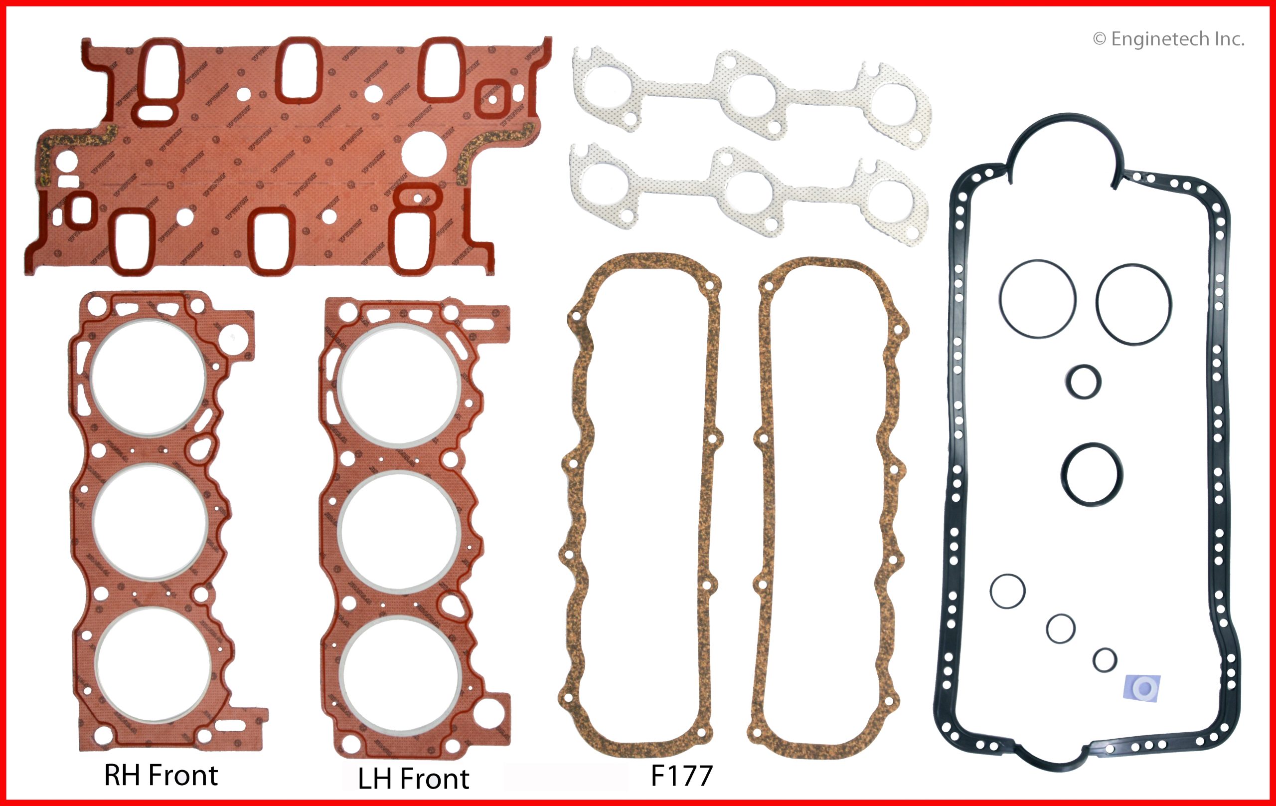 Enginetech F177 Gasket Set - PER