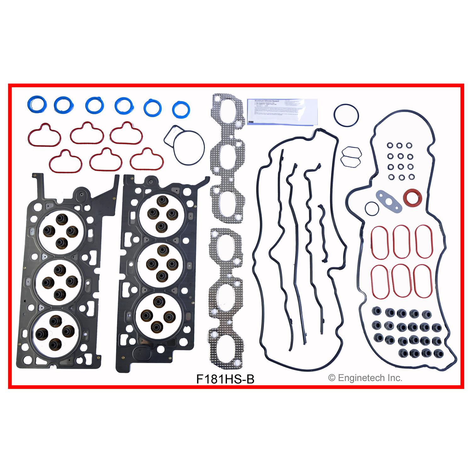 Enginetech F181HS-BWB Gasket Set - Head