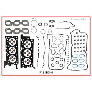 Enginetech F181HS-HWB Gasket Set - Head