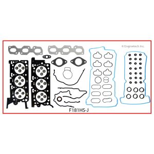 Enginetech F181HS-JWB Gasket Set - Head