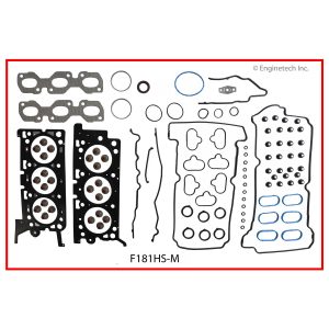 Enginetech F181HS-M Gasket Set - Head