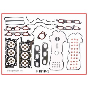 Enginetech F181K-3 Gasket Set - Full
