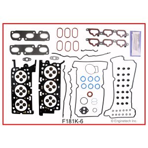 Enginetech F181K-6 Gasket Set - Full