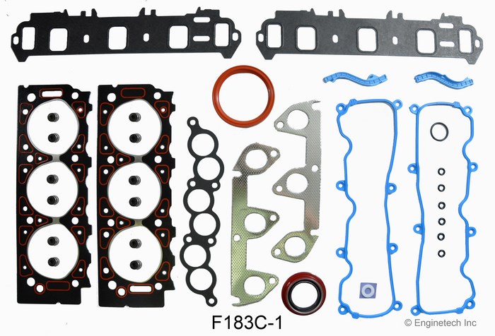 Enginetech F183C-1 Gasket Set - Full