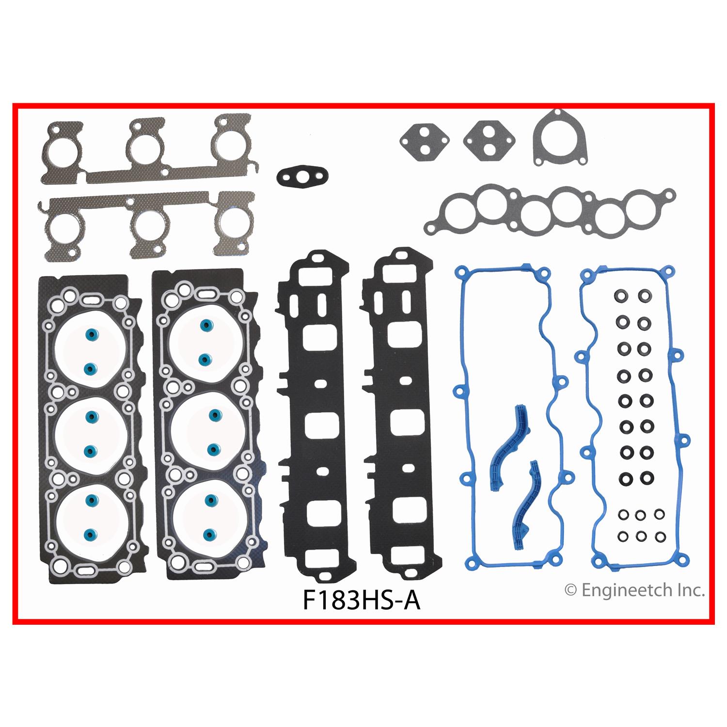 Enginetech F183HS-AWB Gasket Set - Head