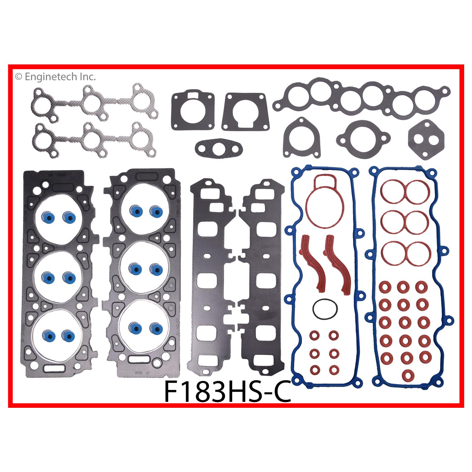 Enginetech F183HS-C Gasket Set - Head