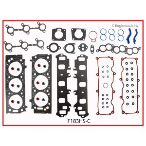 Enginetech F183HS-CWB Gasket Set - Head