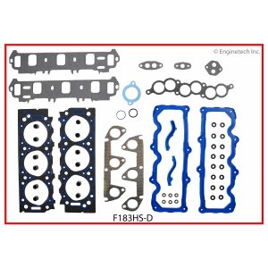 Enginetech F183HS-DWB Gasket Set - Head