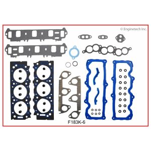 Enginetech F183K-6 Gasket Set - Full